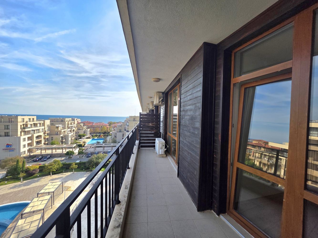 Nowy apartament z jedną sypialnią i panoramicznym widokiem na morze w Sveti Vlas
