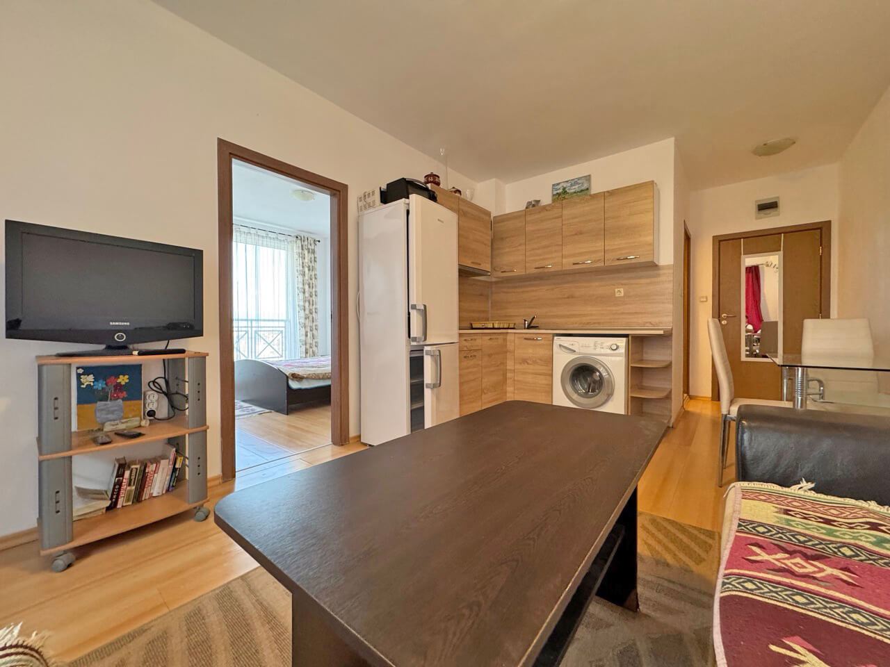  Funkcjonalne trzypokojowe mieszkanie na parterze w nowoczesnym kompleksie w rejonie Słonecznego Brzegu