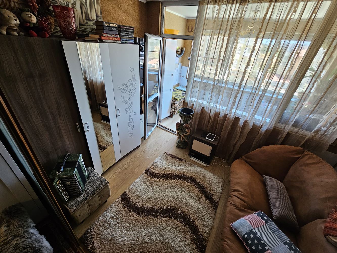 Studio z widokiem na morze w Świętym Własie – z miejscem parkingowym i bez opłaty za utrzymanie