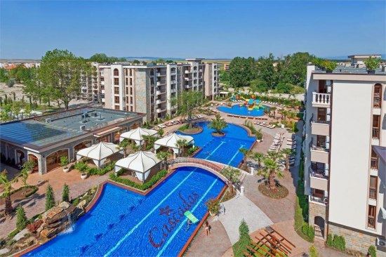 Studio z meblami w centrum Słonecznego Brzegu – gotowe do użytku lub inwestycji