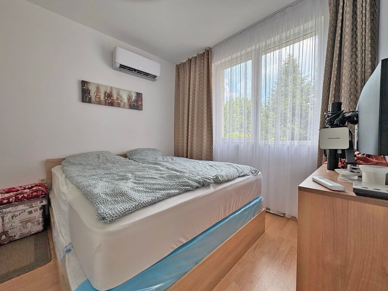 Luksusowy apartament z jedną sypialnią z widokiem na basen w prestiżowym kompleksie w Słonecznym Brzegu