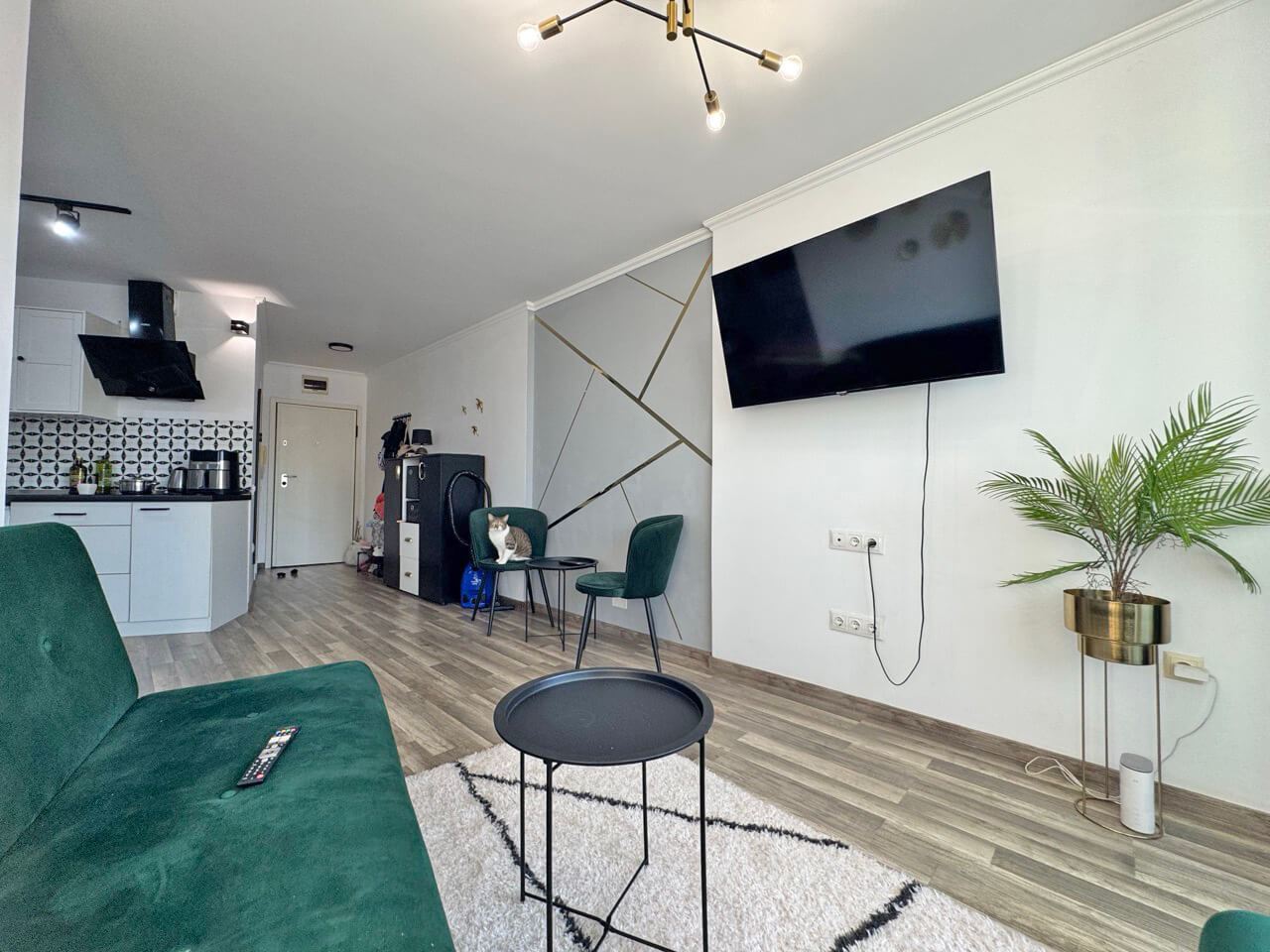 Apartament z nowoczesnym wyposażeniem i dużym tarasem 200 m od plaży w Słonecznym Brzegu