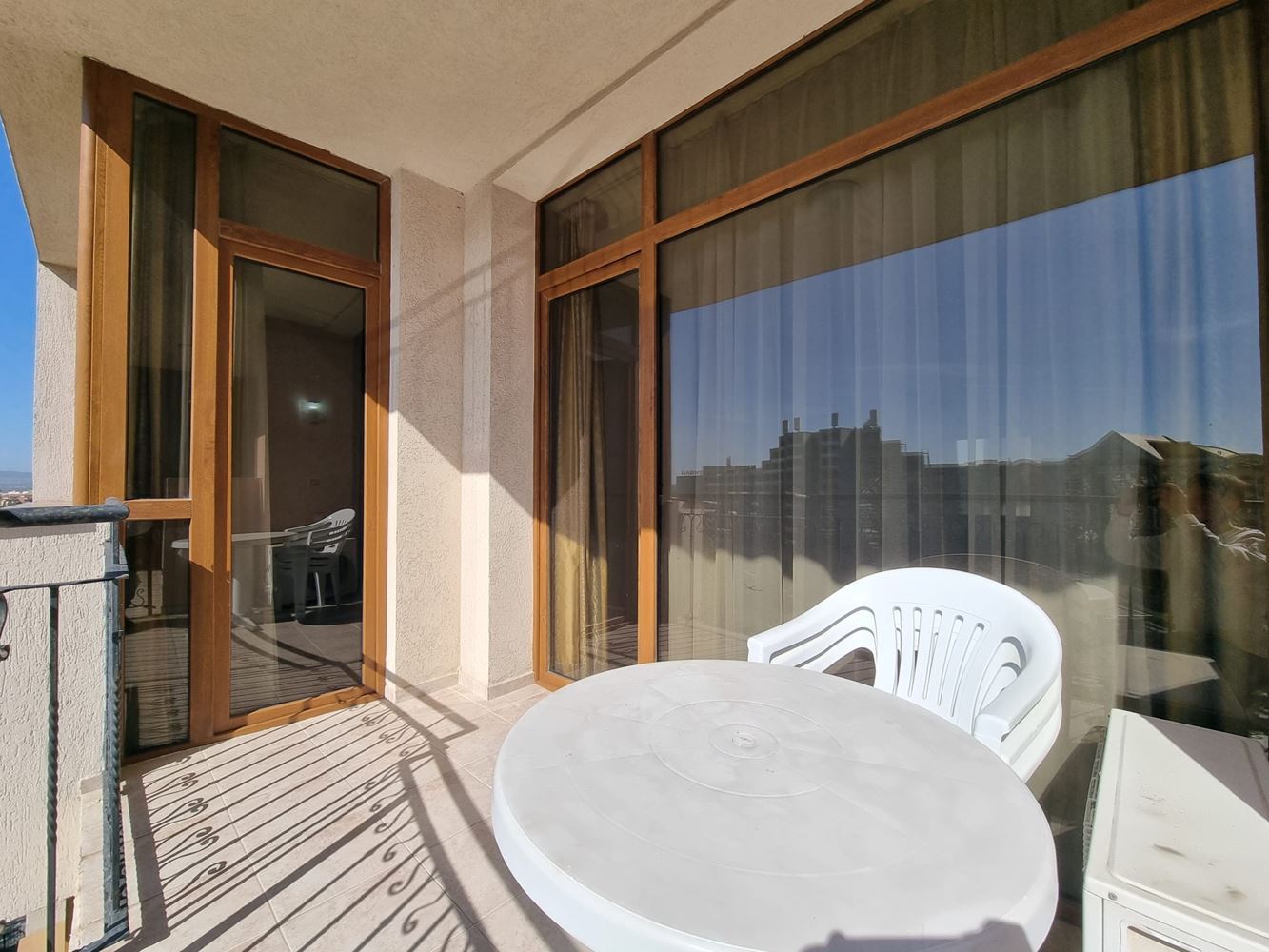 Przestronny apartament z jedną sypialnią 200 metrów od plaży w Słonecznym Brzegu