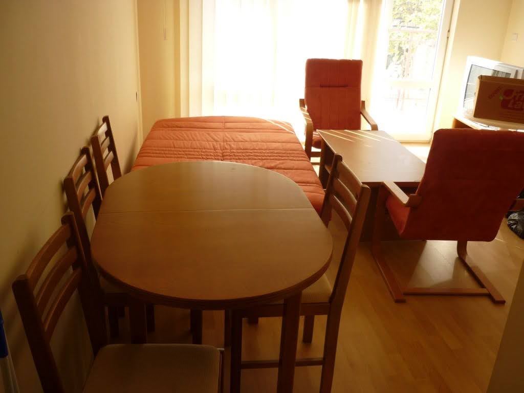  W pełni umeblowane mieszkanie z jedną sypialnią na pierwszej linii brzegowej z widokiem na morze w Elenite