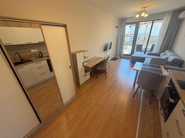 Studio z widokiem na morze w luksusowym kompleksie w Aheloy – komfort, styl i relaks