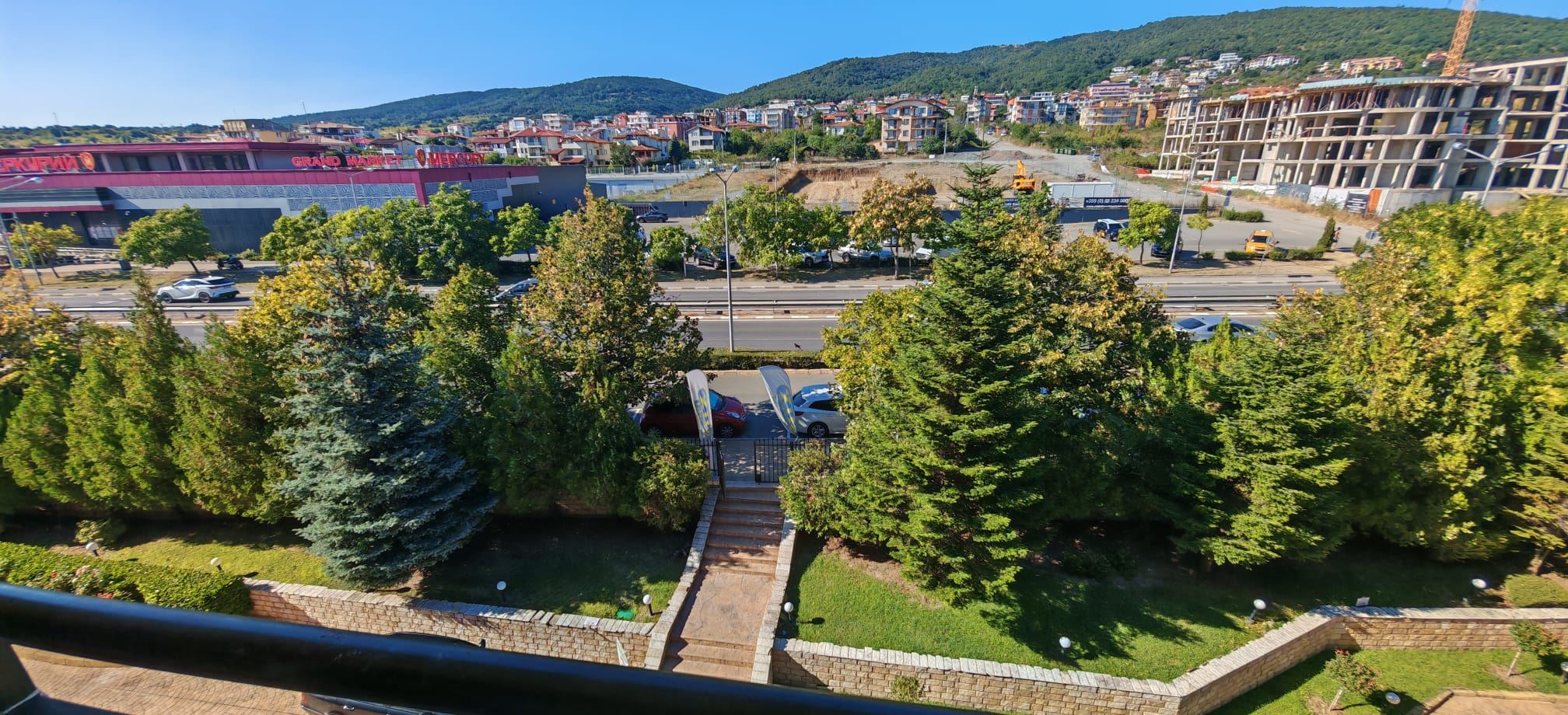 Panoramiczny widok na morze i baseny – przestronny apartament z dwiema sypialniami w Sveti Vlas