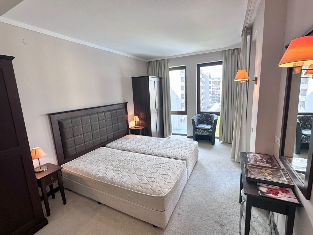 Luksusowy apartament z jedną sypialnią z panoramicznym widokiem na morze w prestiżowym kompleksie w Słonecznym Brzegu