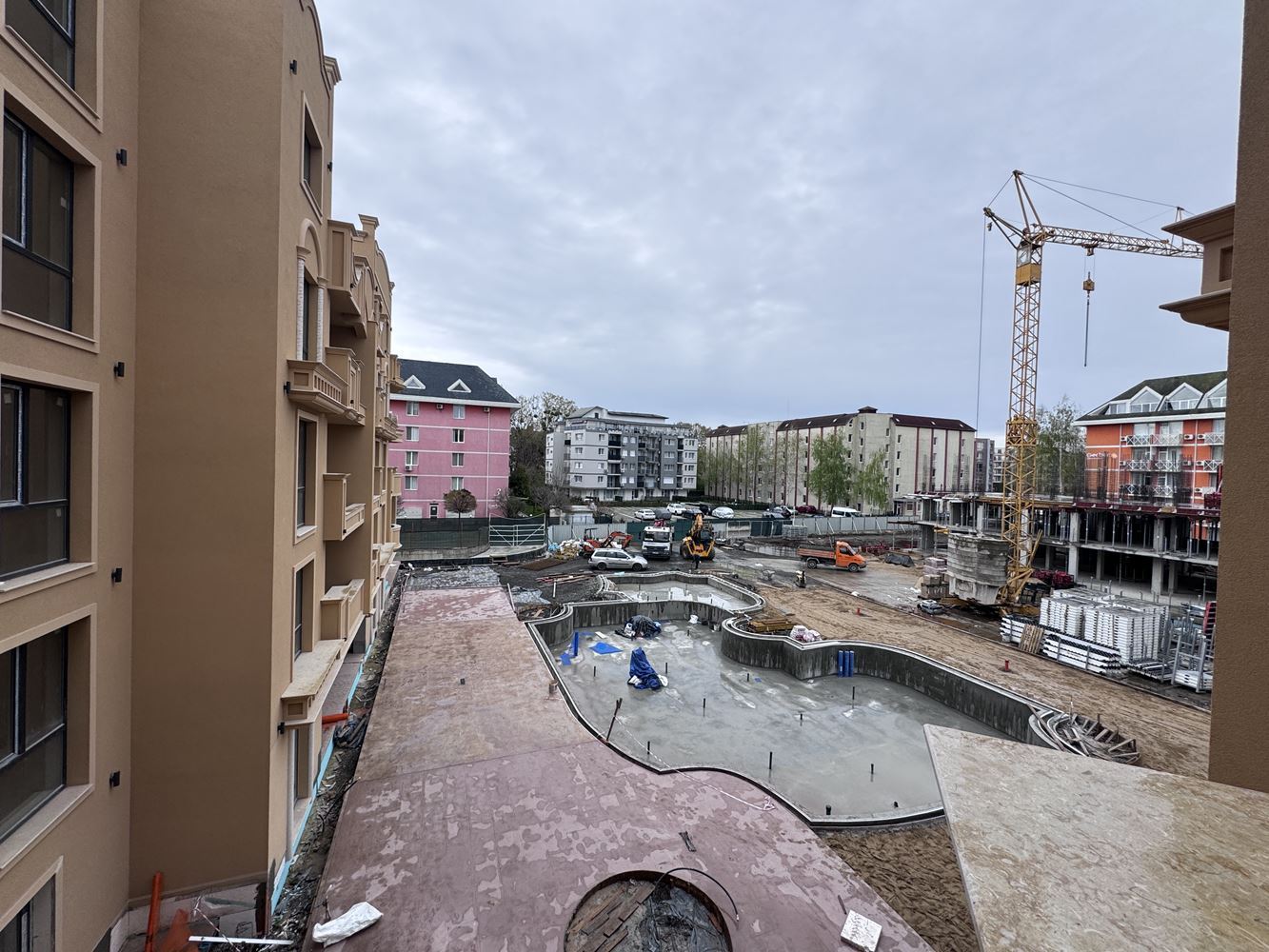 Apartament z jedną sypialnią w nowo wybudowanym kompleksie w Słonecznym Brzegu