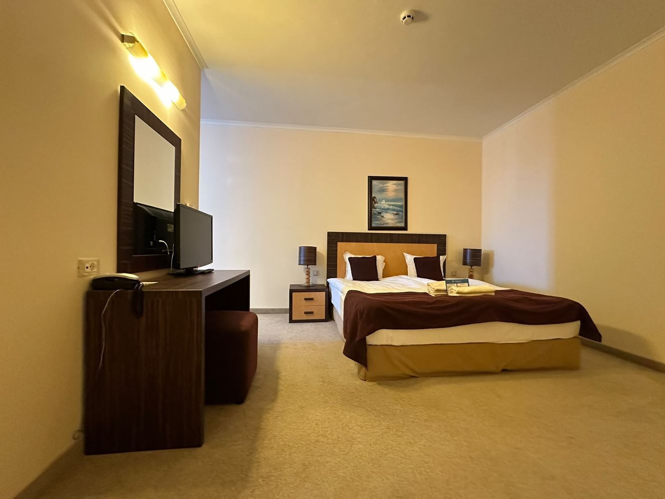 Apartament z imponującą panoramą morza w pierwszej linii w Słonecznym Brzegu
