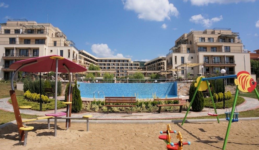 Apartament w Świętym Własie 300 m od plaży – doskonała lokalizacja, luksusowy kompleks w śródziemnomorskim klimacie