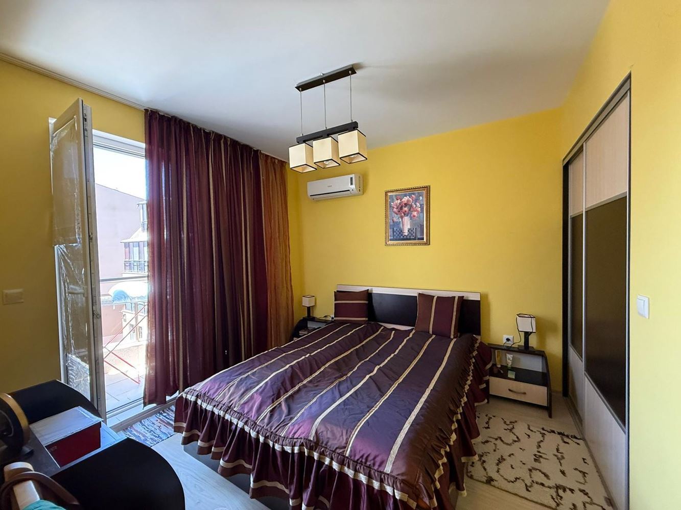 Apartament z jedną sypialnią z widokiem na morze na Starym Mieście w Pomorie